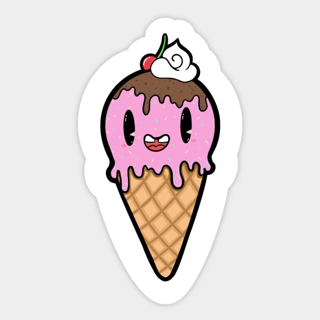 Ice Creamy Sticker by tonka